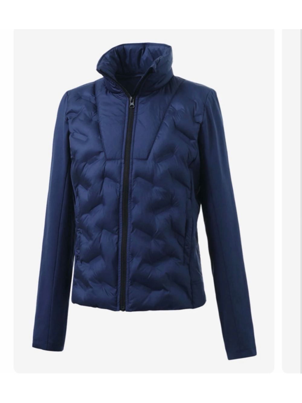 NEW Maelreg Lightweight Performance Windproof Collar Full Zip Puffer Jacket S